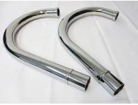 Image of Exhaust down pipe set